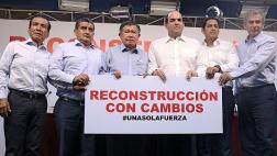 Gobernadores respaldan proyecto sobre reconstrucción