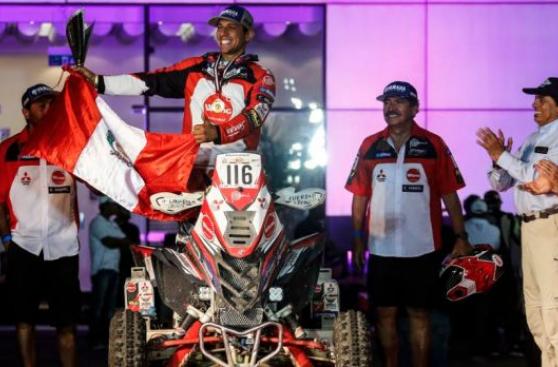 Alexis Hernández quedó segundo en Rally Qatar Cross Country