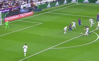 Messi y su golazo ante Real Madrid: así definió el '10' culé