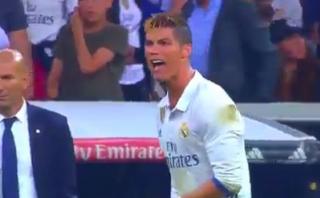 Cristiano Ronaldo desató toda su ira tras gol de Lionel Messi