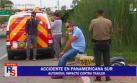 Chorrillos: conductor murió en choque en la Panamericana Sur