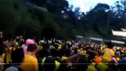 Venezuela: Clásico de fútbol termina con protesta contra Maduro