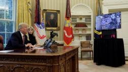 Trump quiere que un estadounidense pise Marte en su mandato