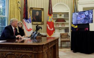 Trump quiere que un estadounidense pise Marte en su mandato