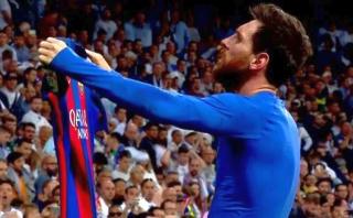 Lionel Messi: la épica celebración dedicada a todo el Bernabéu