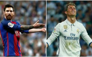 La falsa fotografía en la que Cristiano se arrodilla ante Messi