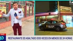 Lince: restaurante El buen sabor fue asaltado 2 veces en un día