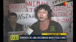 Lima: ONG denuncia que fiscalizadores les quitaron mascotas