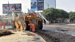 Trujillo: empieza el parchado provisional de vías céntricas