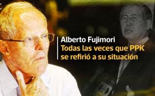 Las veces en las que PPK se refirió a la situación de Fujimori