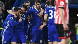 Chelsea venció 4-2 al Southampton con doblete de Diego Costa