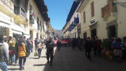 Cusco: maestros iniciaron paro de 48 horas con marcha