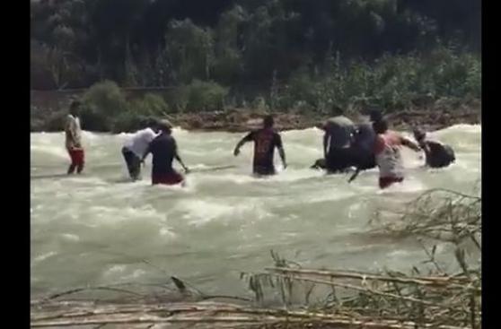 Huarochirí: hallan cuerpo de joven arrastrado por el río Rímac