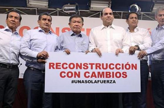 Las cartas del Ejecutivo para liderar la reconstrucción