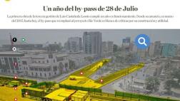 ‘By-pass’ de 28 de Julio cumple un año entre fallas y críticas