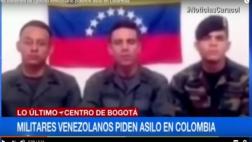 Militares se rebelan contra Maduro y piden refugio en Colombia
