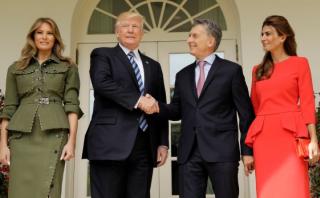 Trump: "Mauricio Macri es una gran persona y un gran líder"