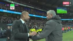 ¿Por qué Pep Guardiola detuvo a Mourinho luego de despedirse?