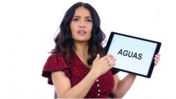 Salma Hayek explica algunas expresiones mexicanas en YouTube