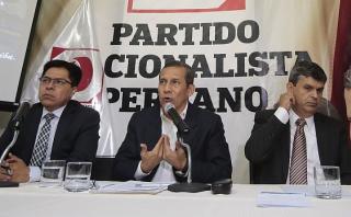 Humala: "Es mentira que no me hayan interceptado a mí o Nadine"