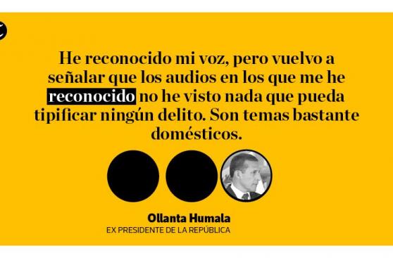 Humala insiste en acusar a gobierno de García de 'chuponeo'