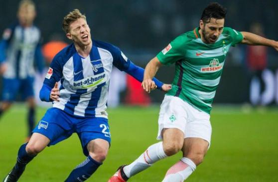 Con Claudio Pizarro: Werder Bremen vs. Hertha por la Bundesliga