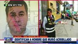 San Martín de Porres: sicarios matan a sujeto en un car wash