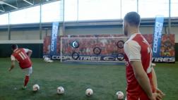 Facebook: jugadores del Arsenal son desafiados por Cooper Tires