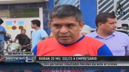 San Martín de Porres: 'marcas' roban S/20 mil a empresario