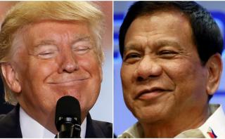 Donald Trump invita al presidente de Filipinas a la Casa Blanca