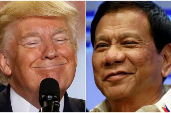 Donald Trump invita al presidente de Filipinas a la Casa Blanca