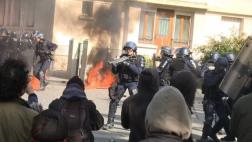 Francia: Seis heridos en marcha y sigue la campaña presidencial