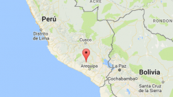 Cuatro temblores se registraron esta mañana en Arequipa