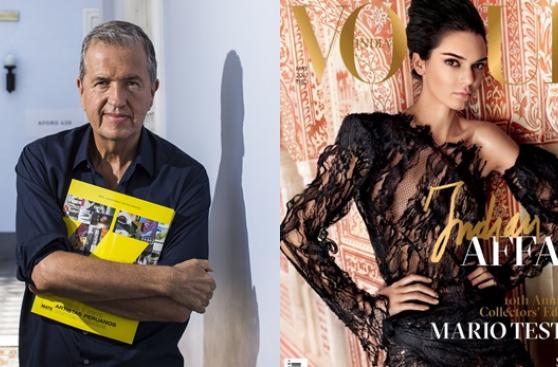 Mario Testino y su sesión de fotos a Kendall Jenner para Vogue