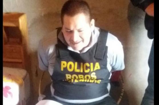 PNP recaptura a integrante de Los Monos de Quepepampa