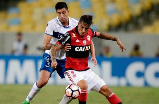 Con goles de Guerrero y Trauco: Flamengo ganó 3-1 a la Católica