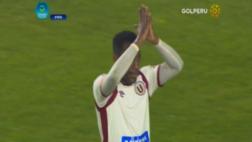 Luis Tejada anotó empate agónico de Universitario y no festejó
