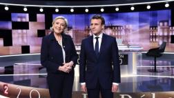 Francia: Los dardos de Macron y Le Pen en un acalorado debate