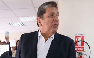 Alan García: "Recibí a todas las empresas, ninguna me coimeó"