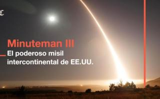 Así es el misil intercontinental que probó EE.UU. [VIDEO]