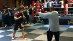 Así acabó la pelea entre luchador de MMA y y uno de tai chi