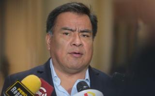 Velásquez Quesquén: “No tenemos nada que ver con Odebrecht”