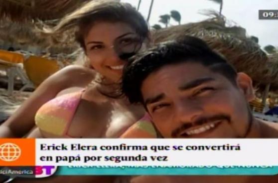 Elera reveló por qué no quiso contar que volverá a ser padre