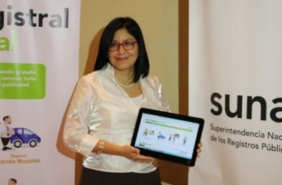 Sunarp presentó plataforma para solicitudes de inscripción