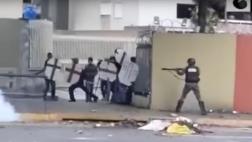 Venezuela: El video de militares disparando a quemarropa