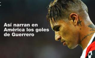 Paolo Guerrero: las diferentes narraciones de sus goles en Copa