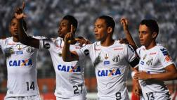 Santa Fe cayó 3-2 ante Santos por el Grupo 2 de la Libertadores