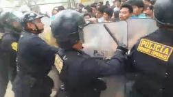 Piura: 4 detenidos tras enfrentamiento de universitarios y PNP