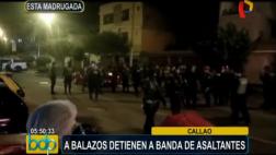 Callao: cayó banda que cometía robos al paso en La Perla