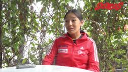 Inés Melchor, la atleta de élite solo tiene tres auspiciadores